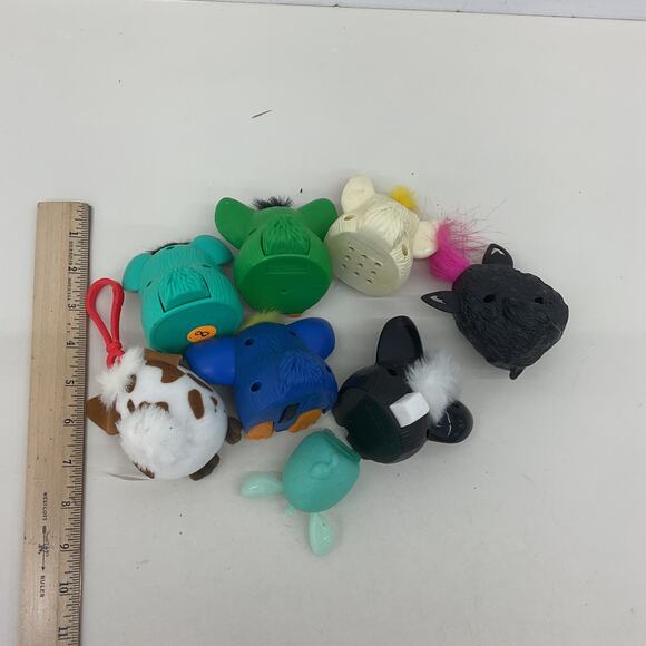 Furby Toys Lot Preowned Multicolor Figure Plastic Toy Collection - Picture 2 of 5